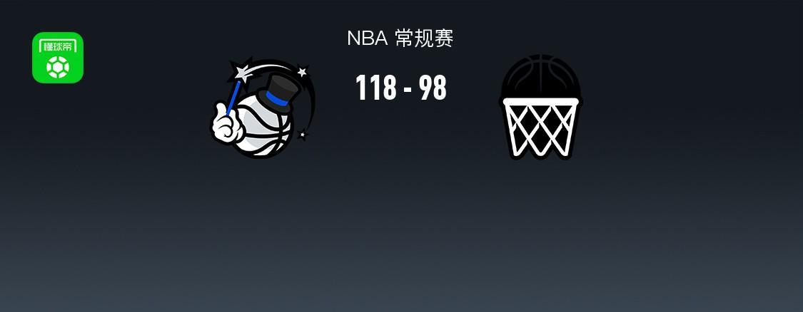 星空体育app-魔术118-98轻取篮网,班凯罗22+5,萨格斯15+11+11,小波特13中2